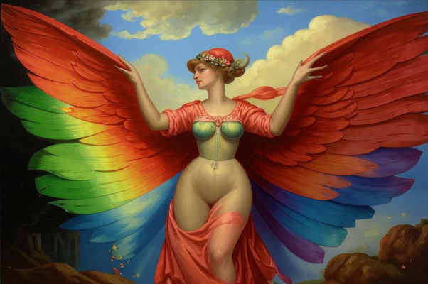 Крылья («Крылья радужного счасть…»)