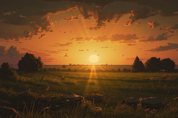 «Стихает день, к закату уходящий...»