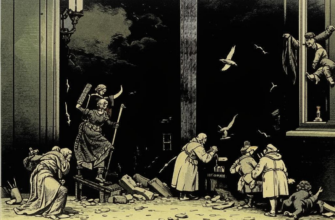 «Упали окон вековые веки...»