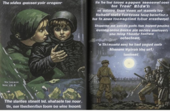 «Над пепелищем показались звезды...»