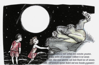 Луна над крышей