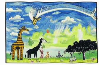 Новый год в зоопарке и над