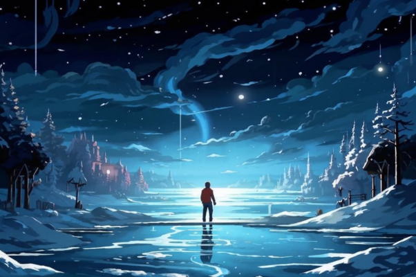 «На севере серебряное море...»