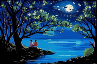 Вечер («Прохладен воздух был; в стекле спокойных во…»)