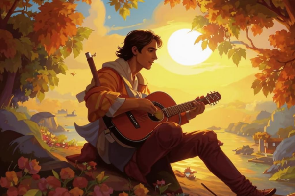 Песня («Он был поэт: беспечными глазам…»)