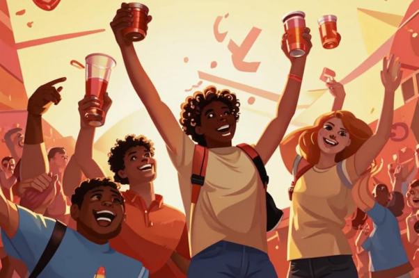 «От сердца дружные с вином...»