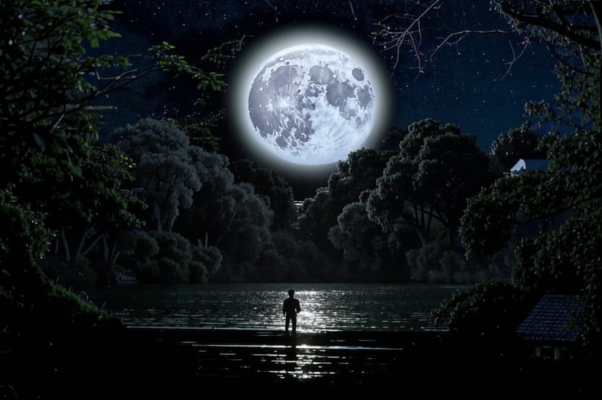 Ночь («Померкла неба синева…»)