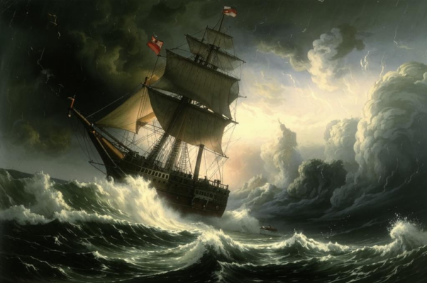 Корабль («Люблю смотреть на сине море…»)