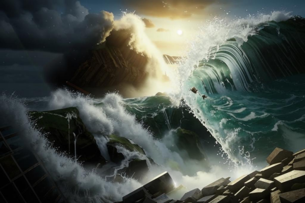 Водопад («Море блеска, гул, удары…»)