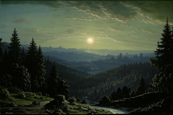 Элегия («На горы и леса легла ночная тень…»)