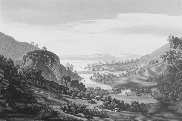 Вечер («Ложатся тени гор на дремлющий залив…»)