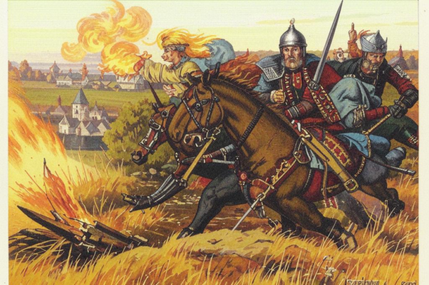 Услад («Не стонет дол oт топота коней…»)