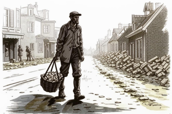 Элегия («Поденщик, тяжело навьюченный дровами…»)