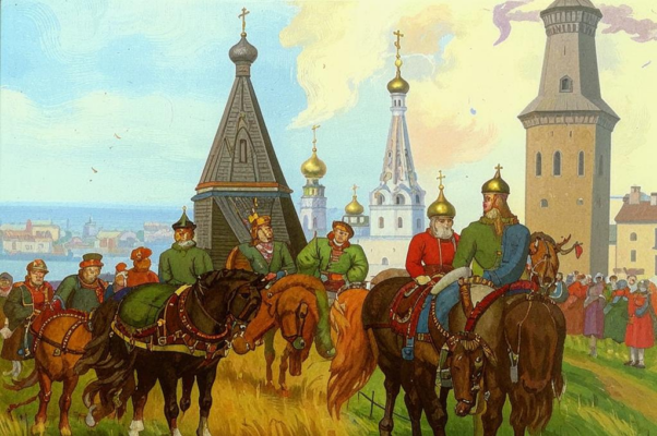 Чувствительное путешествие в Ревель / «Перед Троицею в будни...»