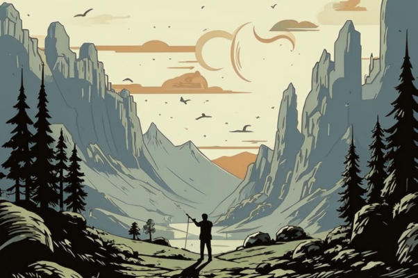 Элегия («Здесь горы с двух сторон стоят, как две стены…»)