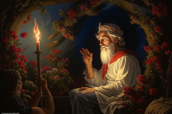 На празднике Пушкина