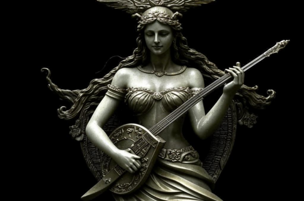 Муза («Богиня струн пережил…»)