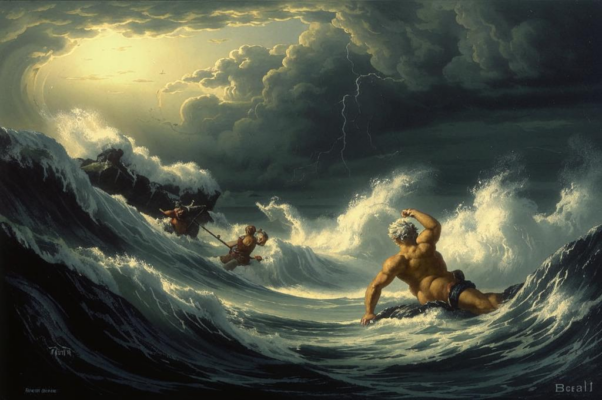 Пловец («Еще разыгрывались воды…»)