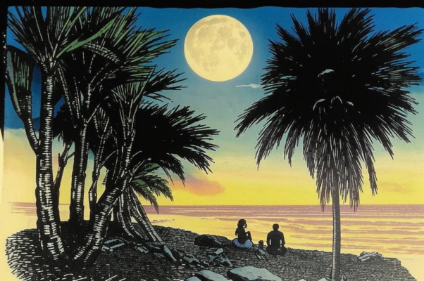 «Над рощей пальм луна в раздумье встала...»