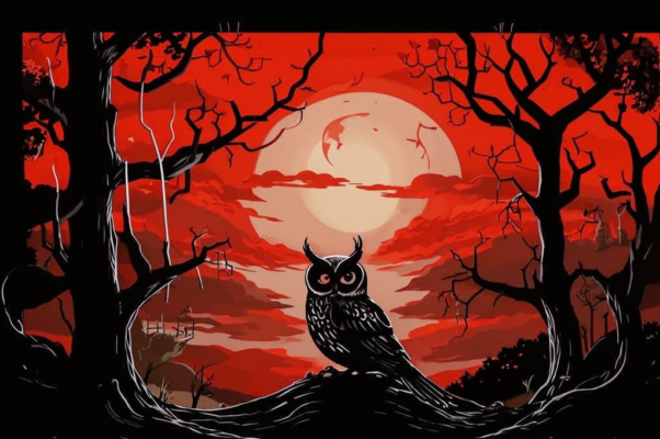 «Гром грохочет всю ночь, небо — словно горит...»