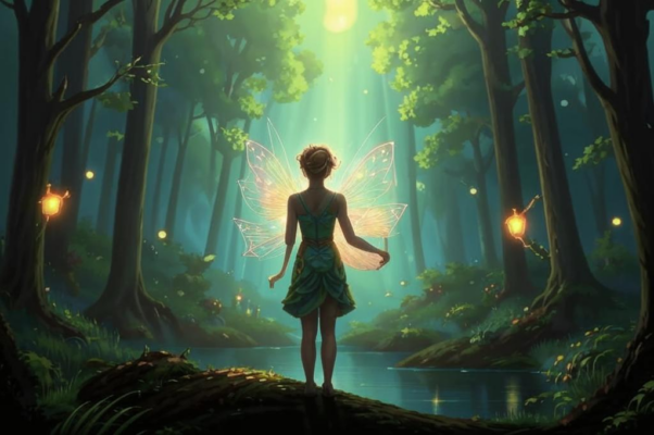 «Фея ни слова в ответ... Только бледные губы...»