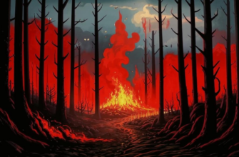 Горелый лес