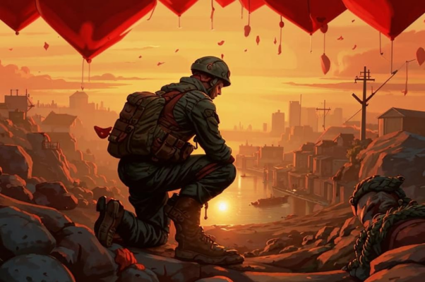 «Он выстрелил в сердце с рассветом дневным...»