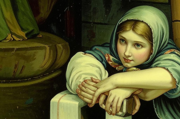 Перед отъездом («Не плачь, сестра моя, что не…»)