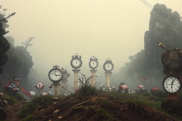 Побег («Ужасны вы, ненужные часы…»)