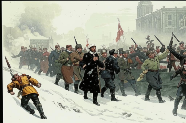 Красный снег