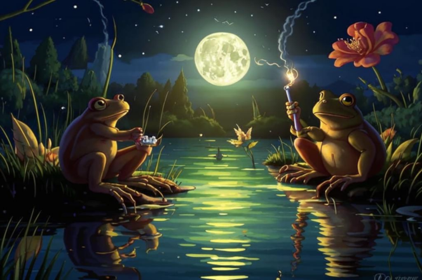 Лето («Вечер.  Тихи лягушек дуэты…»)