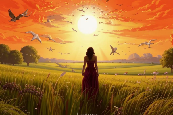 Весной («Опять в полях я, и душа нага…»)