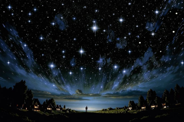 Успокоение («Яркие звезды горят над землей…»)