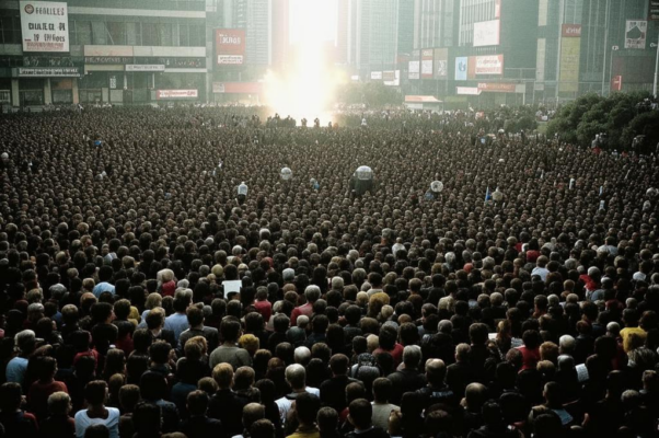 «Когда народу видимо-невидимо...»