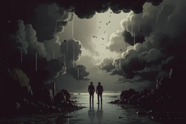 «Когда темно, когда на небе тучи...»