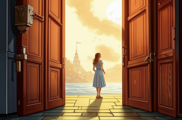 «Приоткрытая дверца...»