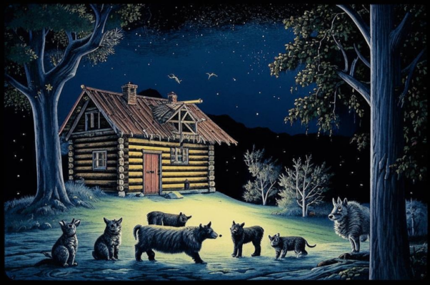 Болото («Жили на свете пень и колода…»)