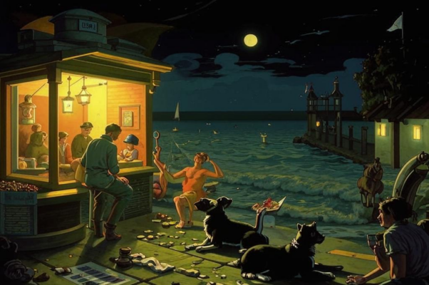 Одесса («Вечер высчитал ― ночь через час…»)