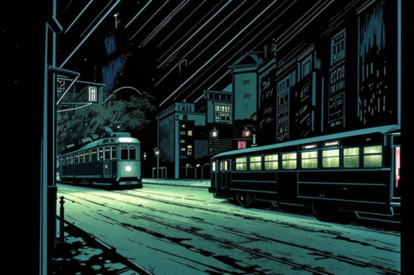 Она возвращается с педсовета на 12-ю линию